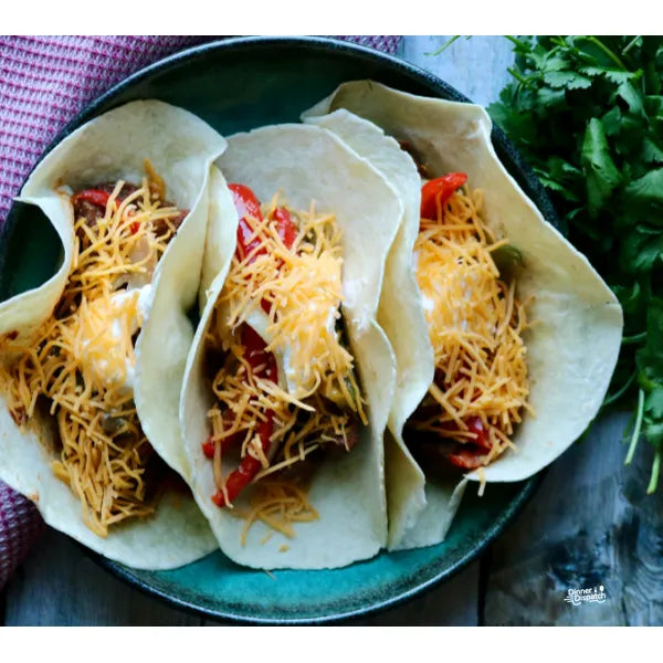 Smoky Adobo Beef Tacos — Grab & Go / freezer meal