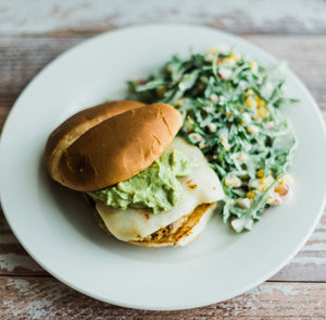 Southwest Turkey Burgers w/ Street Corn Salad — June 24 or June 29