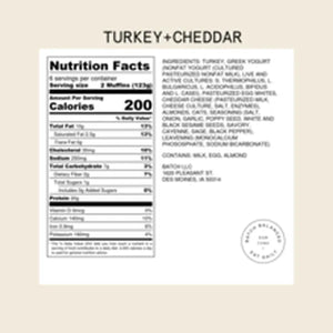 Turkey + Cheddar or Chocolate Peanut Butter or Banana Bread Muffin Batter by Batch Balanced — May 14 or May 19